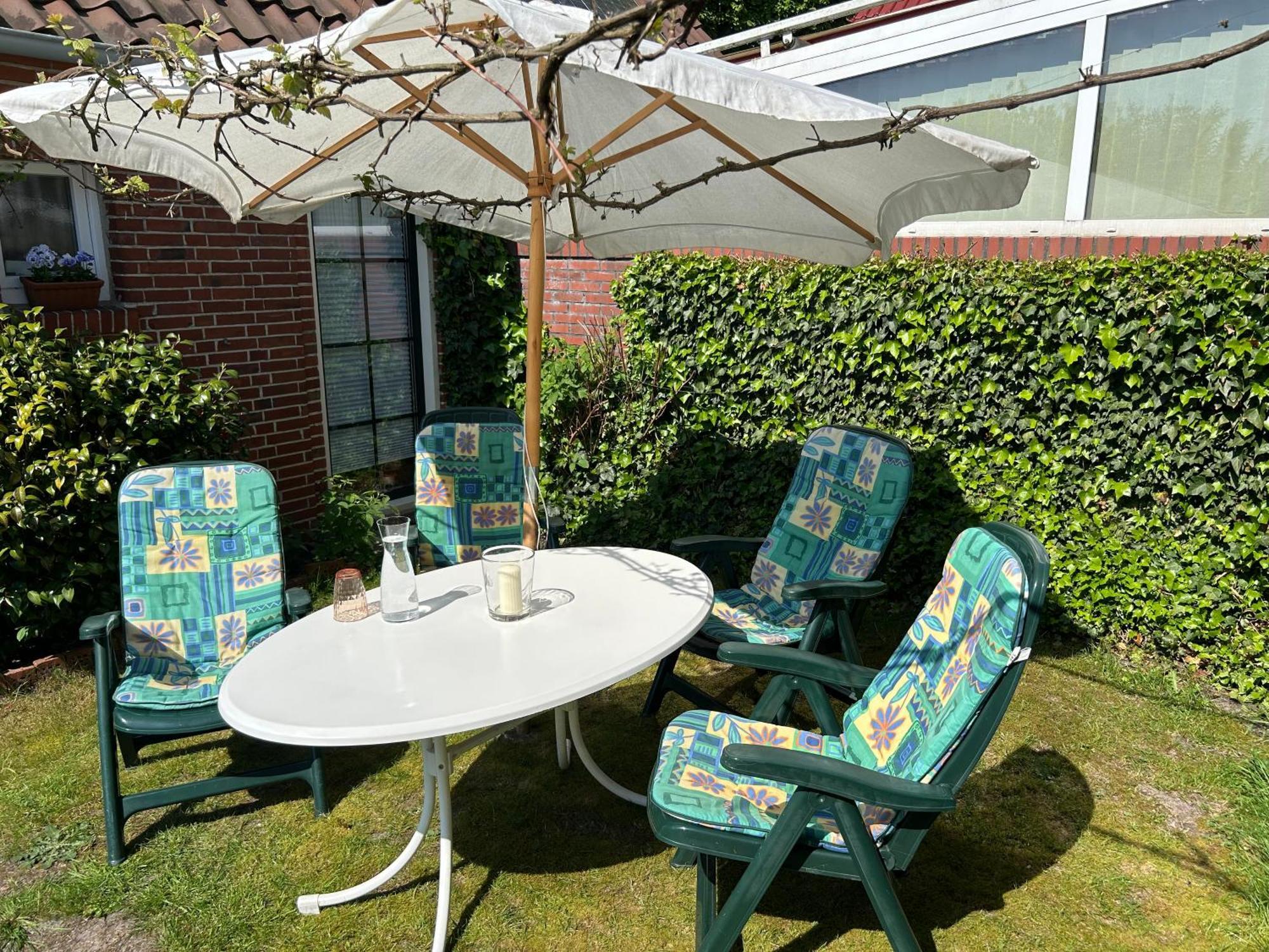 Ferienwohnung Haus Papenburg Garten Parkplatz Nordsee ภายนอก รูปภาพ