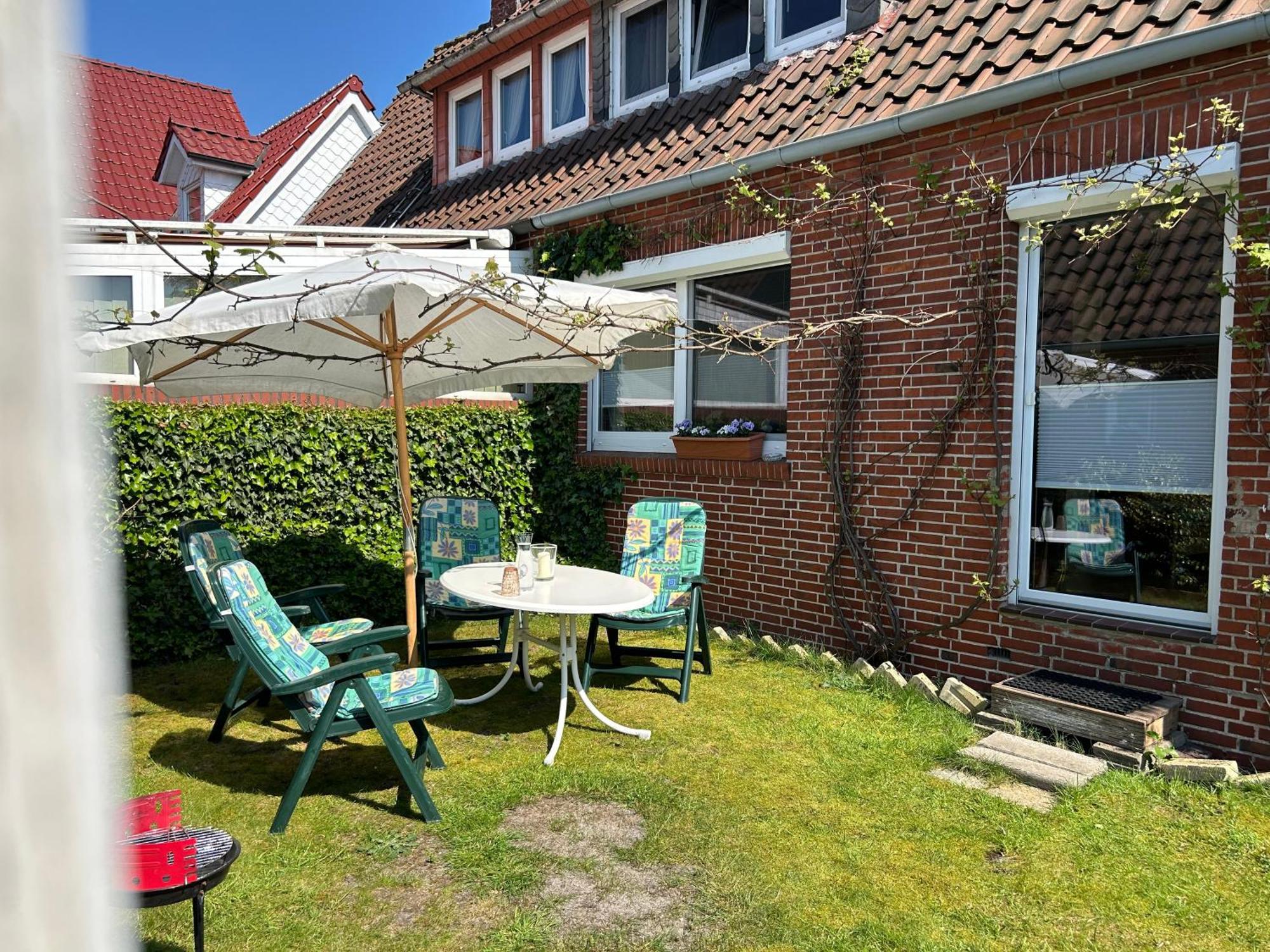 Ferienwohnung Haus Papenburg Garten Parkplatz Nordsee ภายนอก รูปภาพ